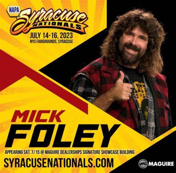 Image Featuting WWE Superstar Mick Foley In His Various Characters