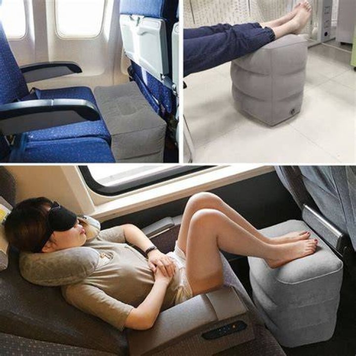 Inflatable Travel Footrest Pillow Inflatable Travel Footrest Pillow