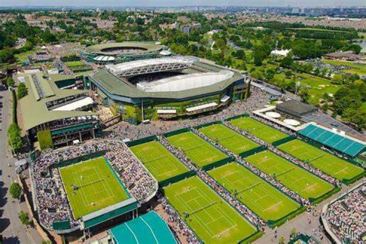 Intern at her Wimbledon Lawn Tennis Museum placement in London, England
