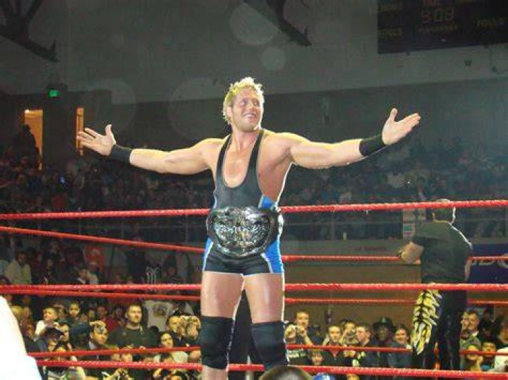 Jack Swagger as ECW Champion. 