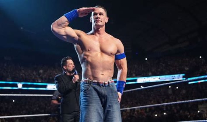 John Cena with his book, Elbow Grease