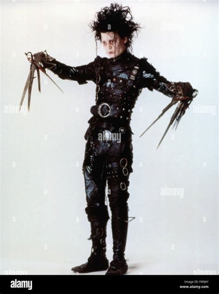 Johnny Depp as Edward Scissorhands