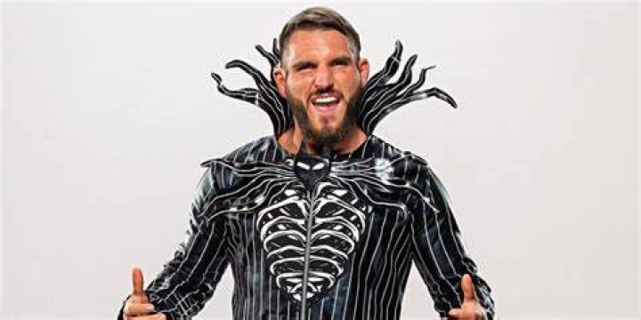 Johnny Gargano dressed as Jack Skellington 