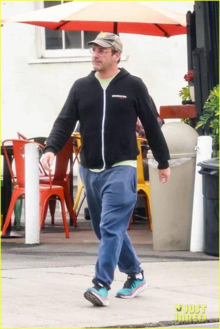 Jon Hamm Out...in Sweatpants