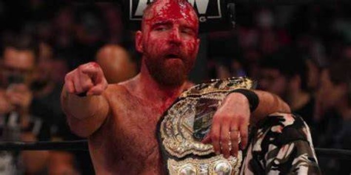 Jon Moxley bleeding Cropped