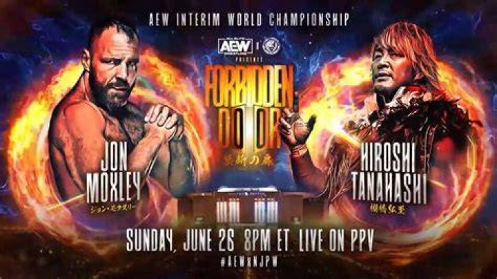 Jon Moxley vs Hiroshi Tanahashi AEW NJPW Forbidden Door