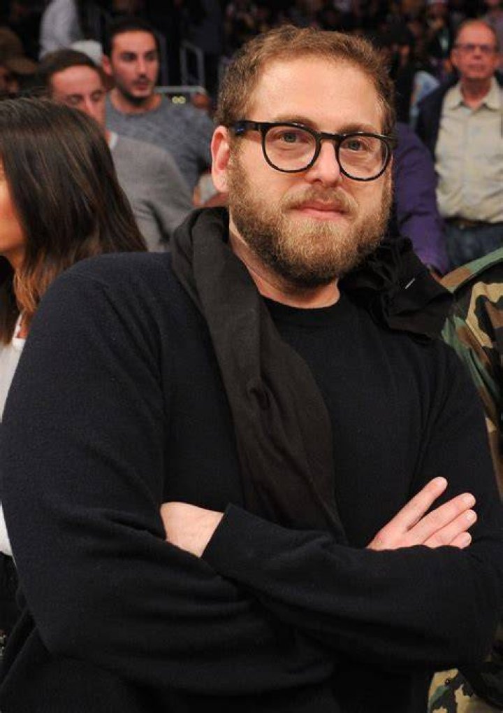 Jonah Hill attends a basketball game between the Los Angeles Lakers and the Houston Rockets at Staples Center on October 20, 2018 in Los Angeles
