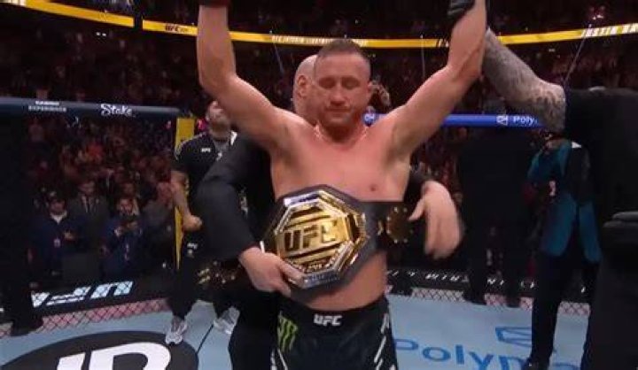 justin gaethje interim title