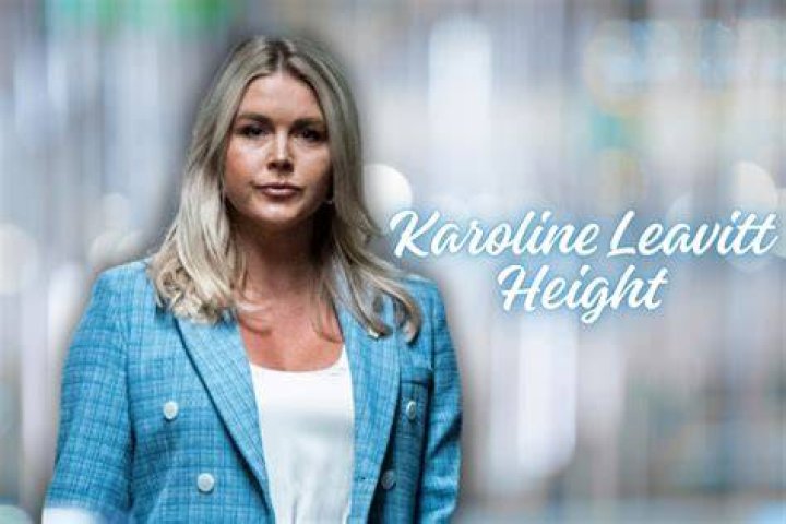 Karoline Leavitt Height Everything You Need To Know