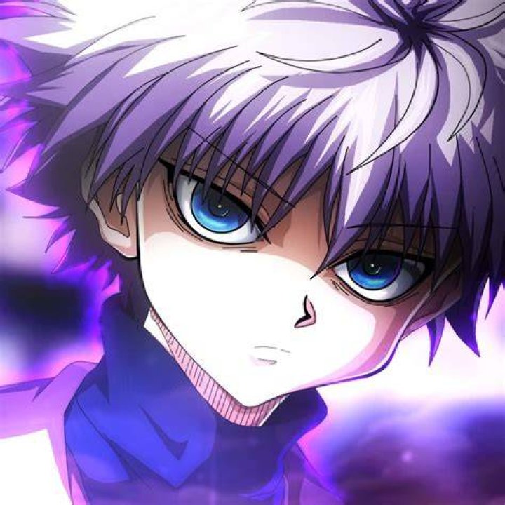 Killua's serious face in HxH