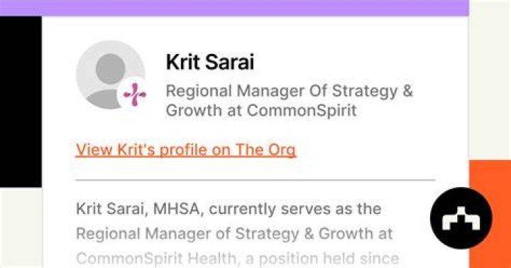 Krit Sarai, MHSA