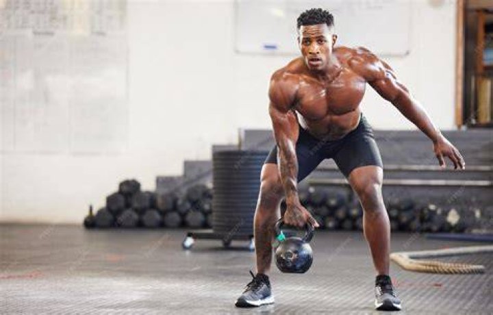 Man exercise at the gym man exercise at the gym