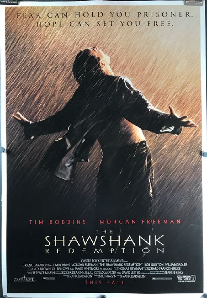 Marilyn Monroe Shawshank Redemption Poster