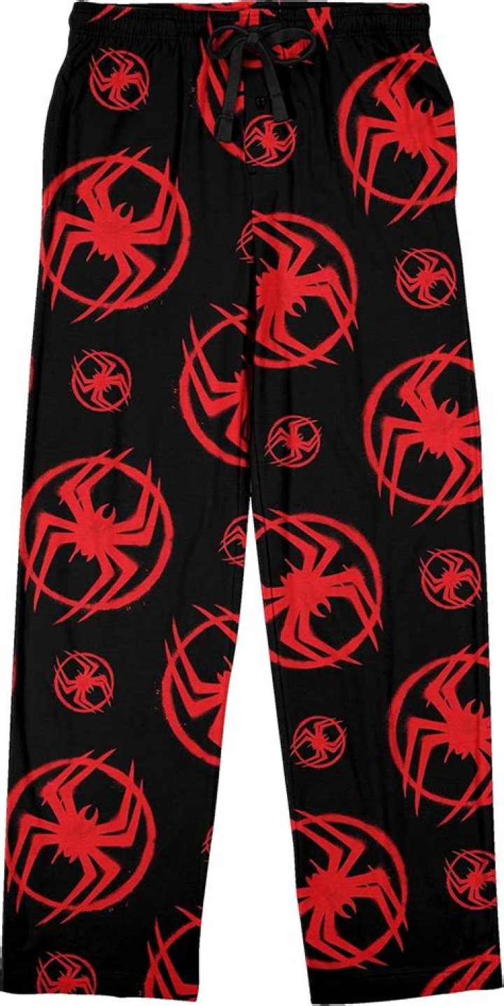 Marvel SpiderMan Logos Pajama Pants Plus Size Hot Topic