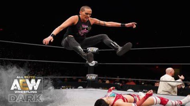 Mel in the AEW ring Cropped