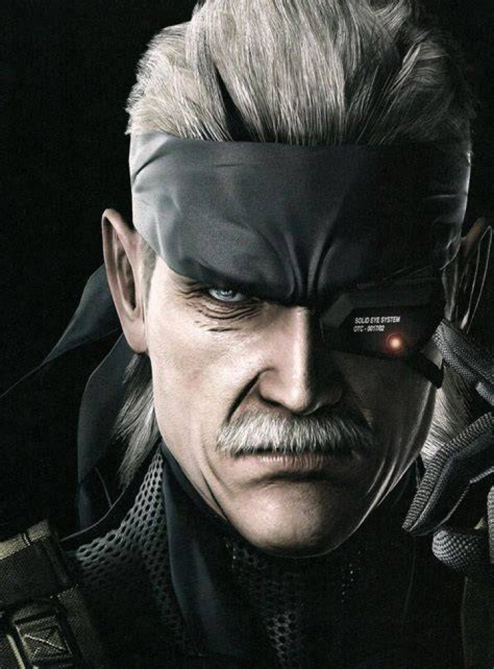 Metal Gear Solid Old Snake Big Boss