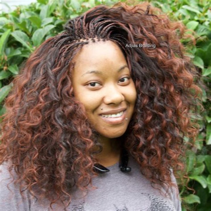 Micro Braid Hairstyles Beard And Hair Fade