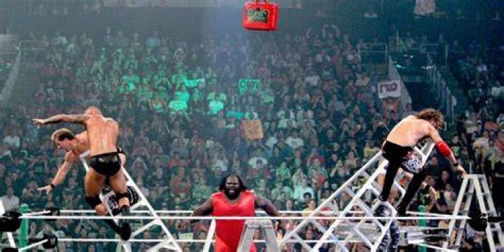 MITB ladder match WWE Title contract Money in the Bank 2010 Cropped