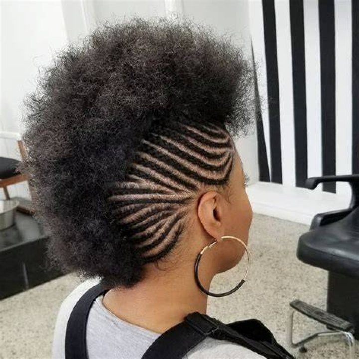Mohawk braid hairstyles Punkrock chic is back in business All