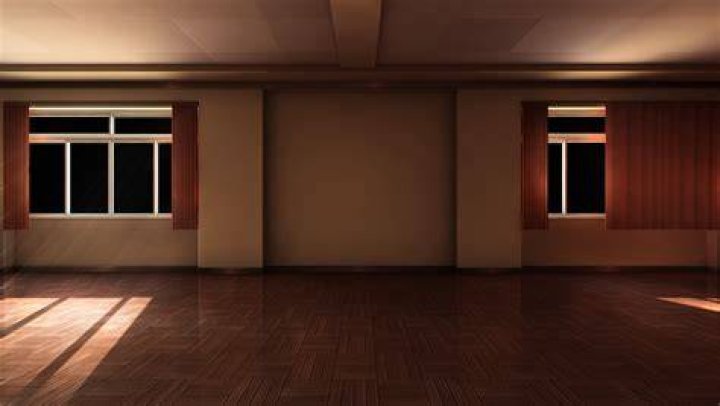 Monika in an empty room at the end of Doki Doki Literature Club.