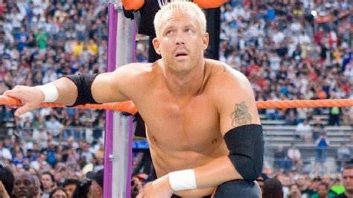 Mr. Kennedy after winning the Money In The Bank at WrestleMania 23