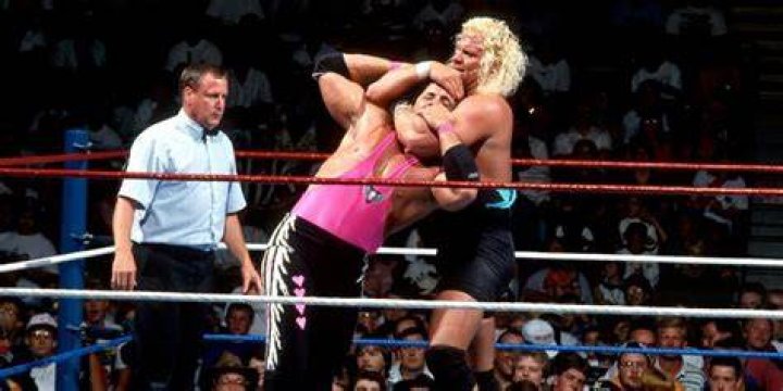 Mr Perfect v Bret Hart SummerSlam 1991 Cropped
