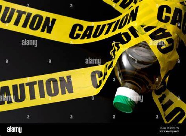 msg bottle caution tape
