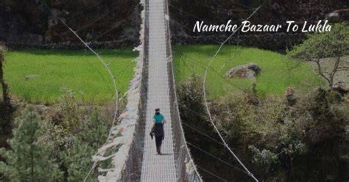 Namche Bazaar, the finish line of the Everest Marathon and where the Tenzing Sherpa Heritage Centre will be opened. Photo / Kalle Kortelainen, Unaplsh