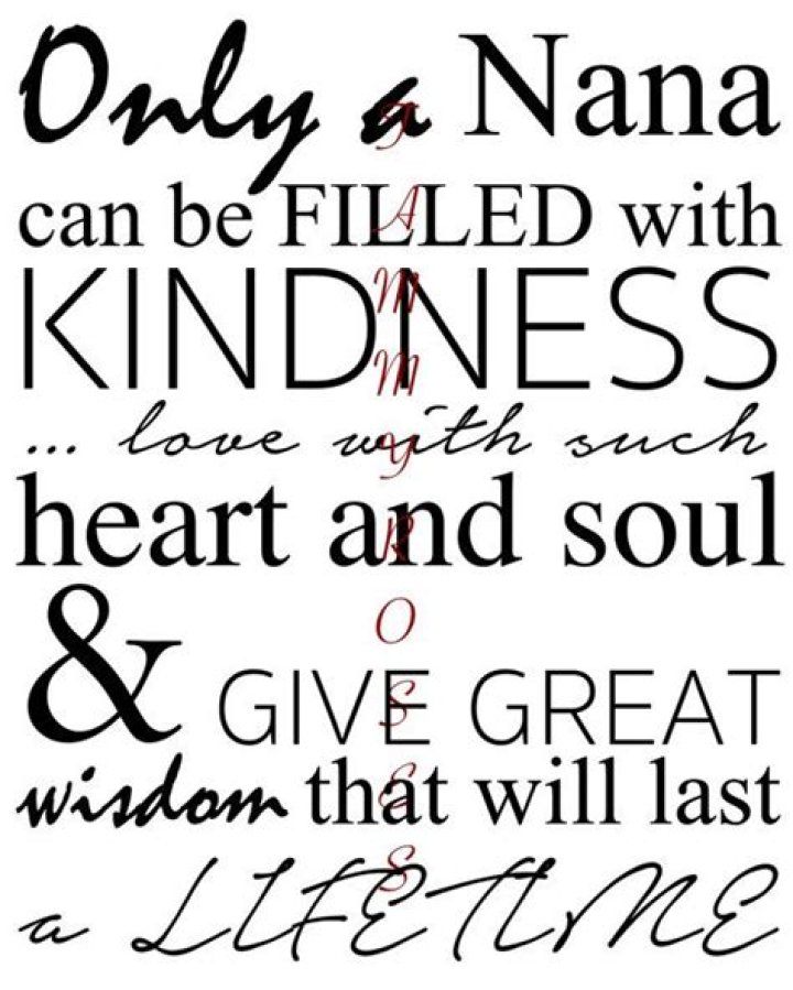 Nana Quote Printable