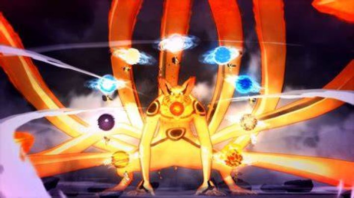 Naruto Rasengan Tailed Beast Mode chakra