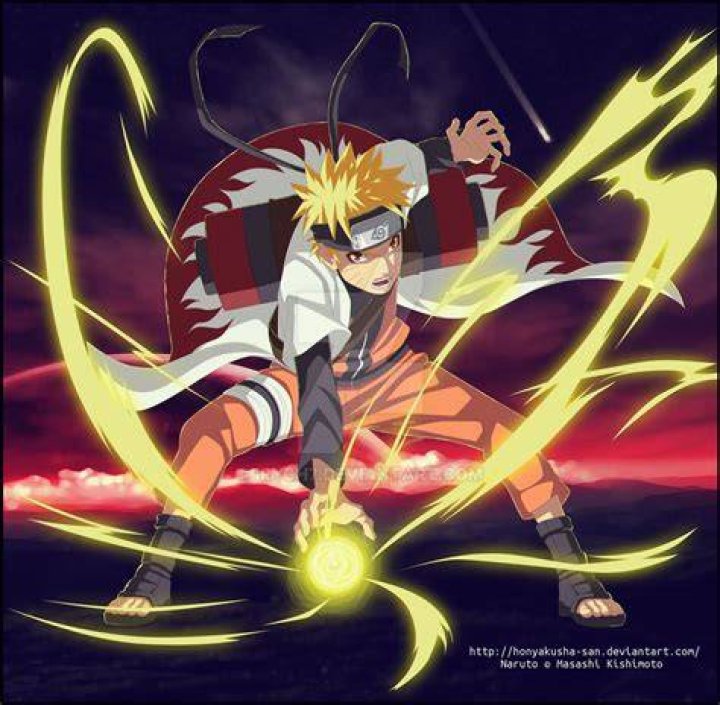 Naruto Sage Mode Rasengan