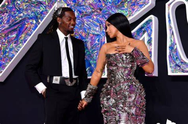 Offset and Cardi B attend the 2023 MTV Music Video Awards at the Prudential Center on September 12, 2023 in Newark, New Jersey. Photo / Getty Images