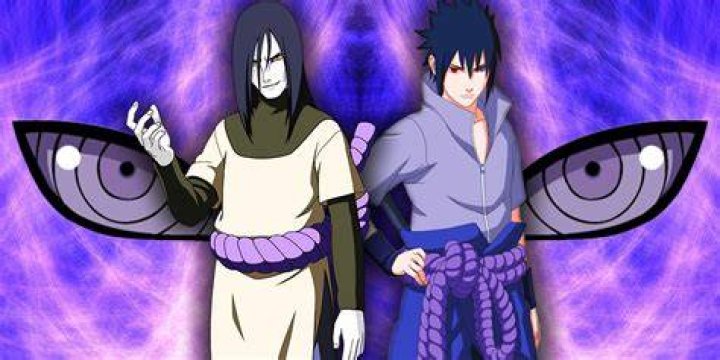 Orochimaru hovers over Sasuke in the Naruto manga