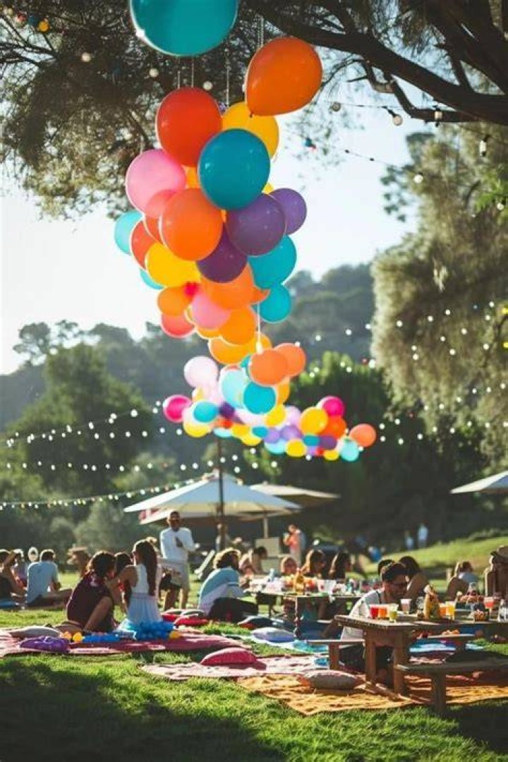 Outdoor celebration