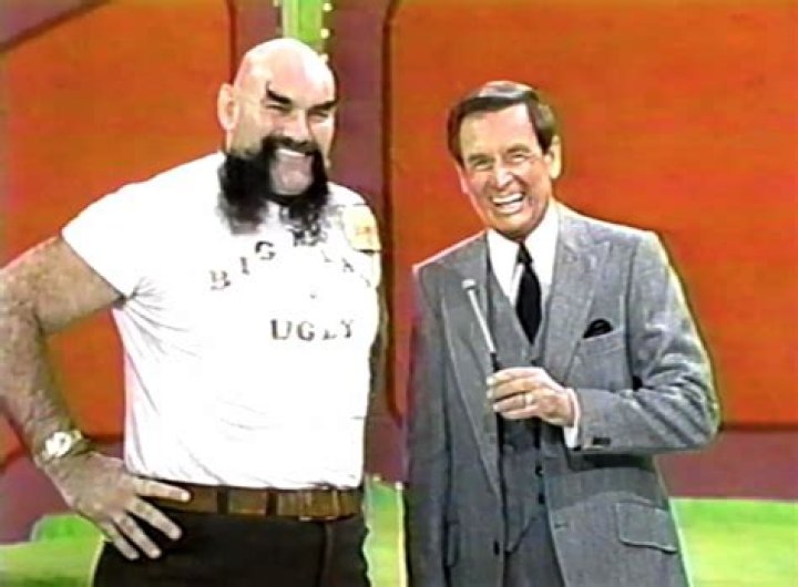 Ox Baker and Bob Barker on The Price Is Right