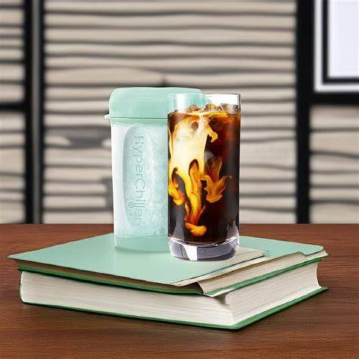 Patented Iced Coffee/Beverage Cooler Patented Iced Coffee/Beverage Cooler