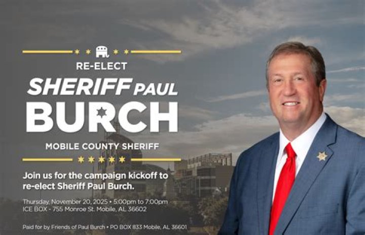 Paul Burch takes Mobile Co. Sheriff seat