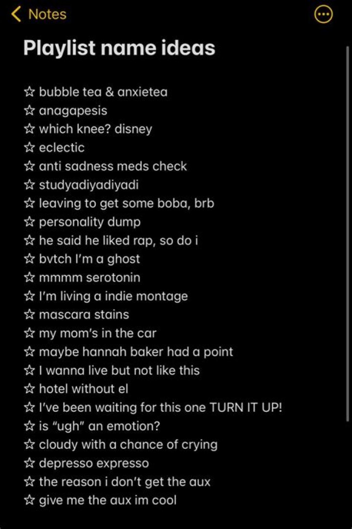 Playlist name ideas Playlist names ideas, Therapy playlist, Love