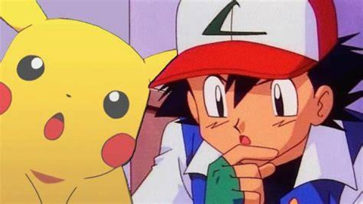 Pokemon: An inquisitive looking Ash and Pikachu.