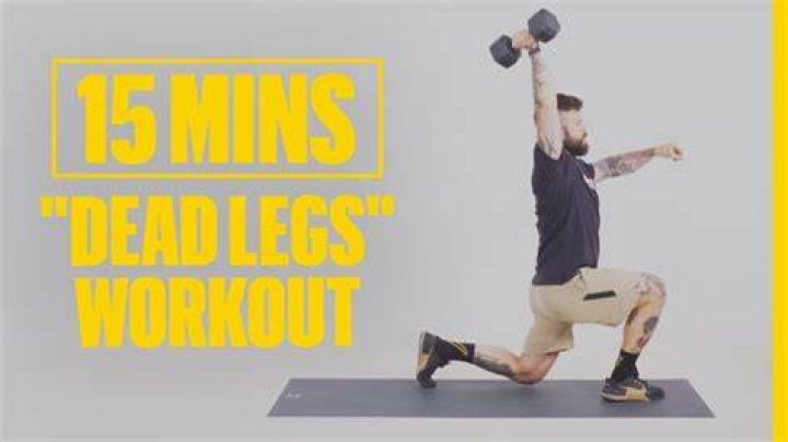 Video player poster image preview for Killer 15-minute Dumbbell Leg Workout | Men'sHealth