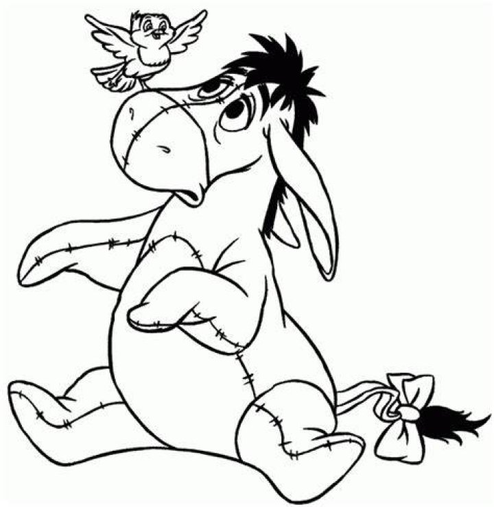 Printable Eeyore Coloring Pages For Kids Cool2bKids