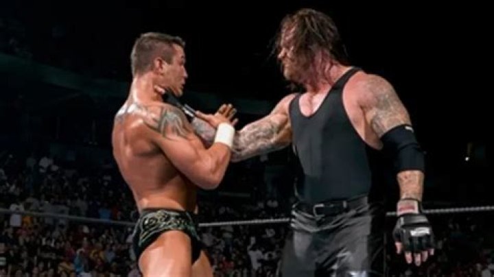 Randy Orton The Undertaker Fire