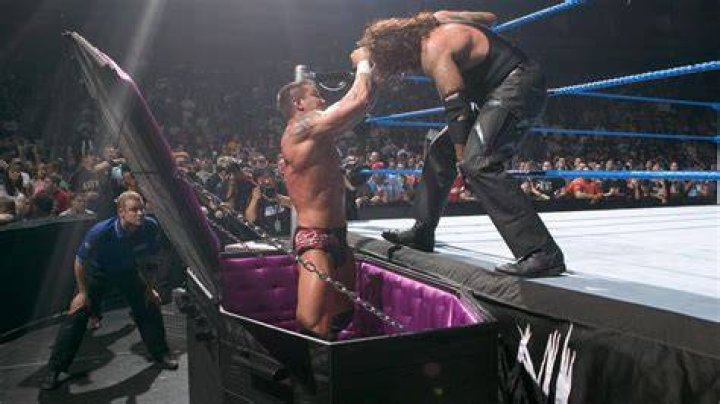 Randy Orton Undertaker Casket Match
