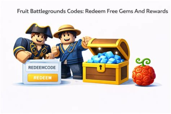 Redeem Roblox Fruit Battlegrounds codes for free rewards.