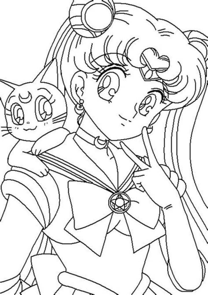 Sailor Moon manga coloring no. 2 by iTiffanyBlue on DeviantArt