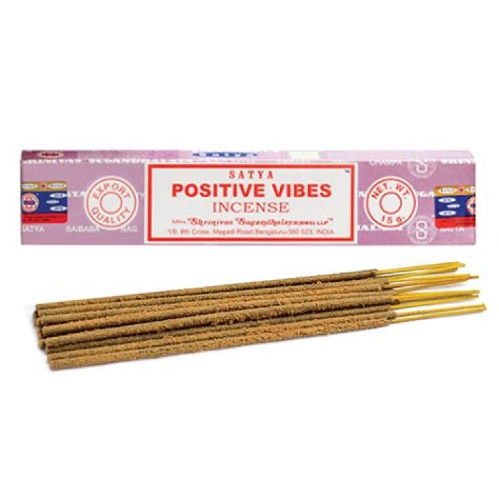 Satya Nag Champa Positive Vibes Incense Sticks
