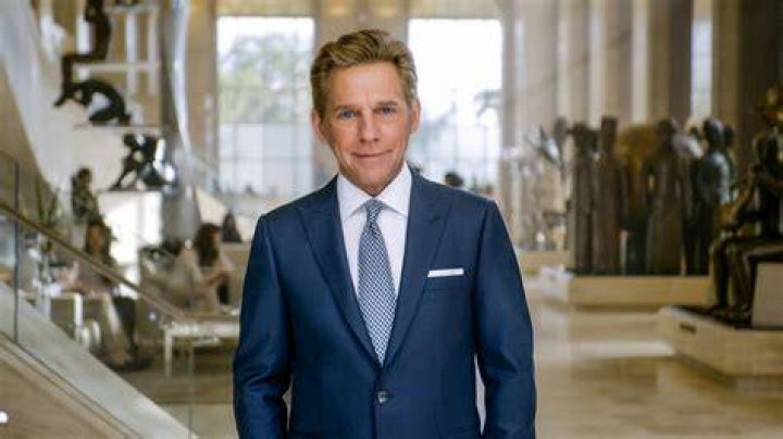 Scientology supreme leader David Miscavige speaks at the church's Sydney headquarters. Photo / News Corp Australia