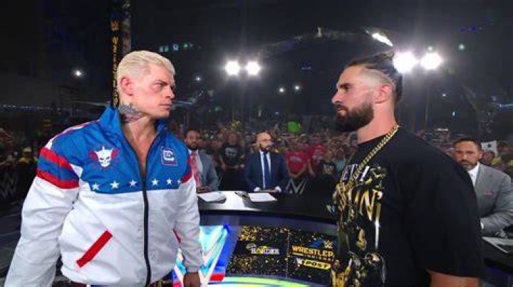 Seth Rollins, Cody Rhodes, Randy Orton, Jey Uso, and Sami Zayn Survivor Series 2023 Cropped-1