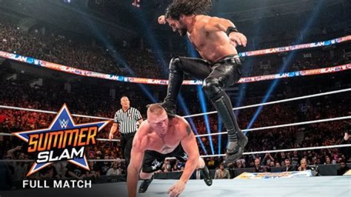 Seth Rollins Vs Brock Lesnar Cropped 