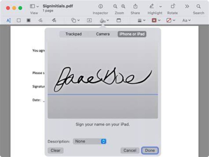 Sign A Document On Mac